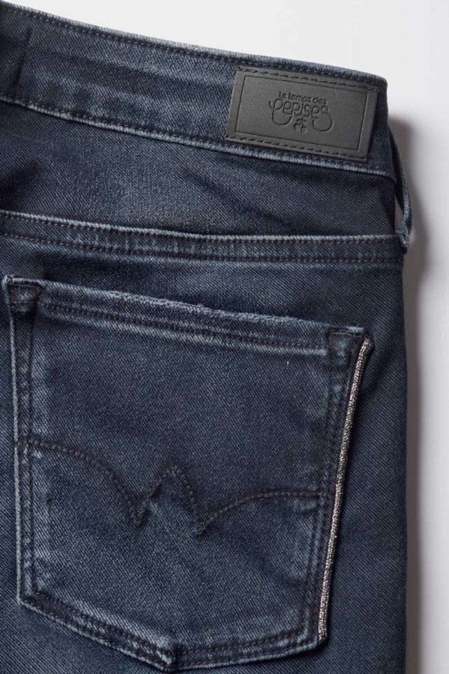 Jeans ultra power skinny bleu-noir N°2 