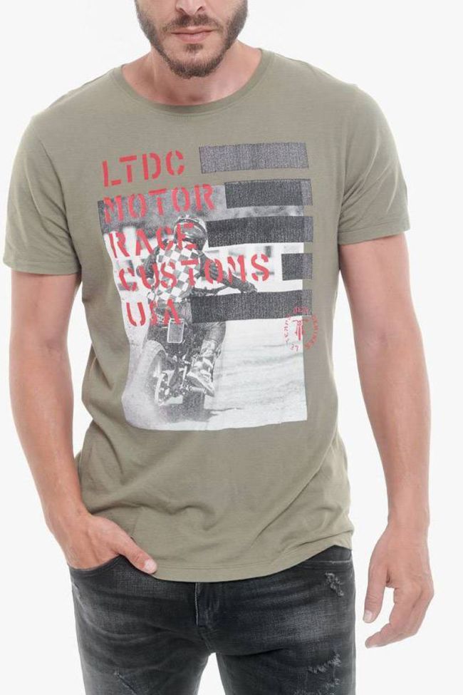 T-Shirt Bourbon kaki