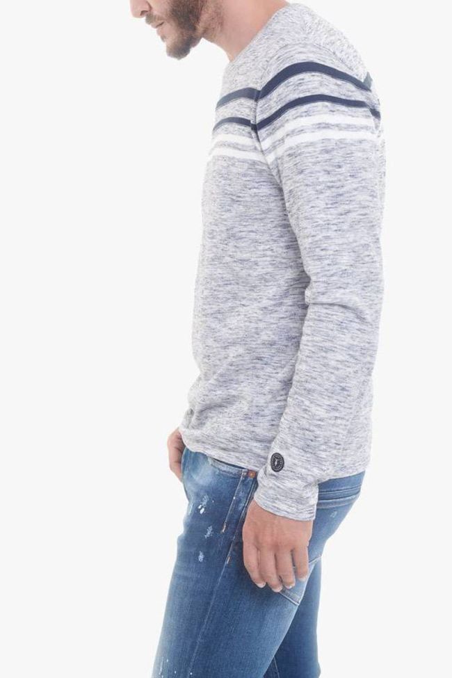 Pull Castel gris bleu