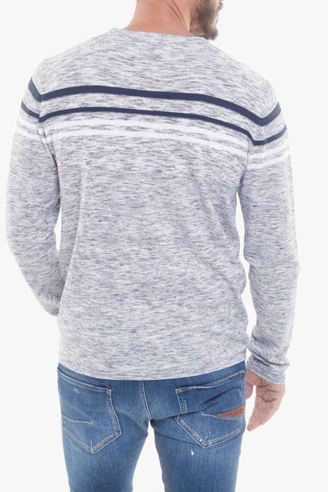 Pull Castel gris bleu
