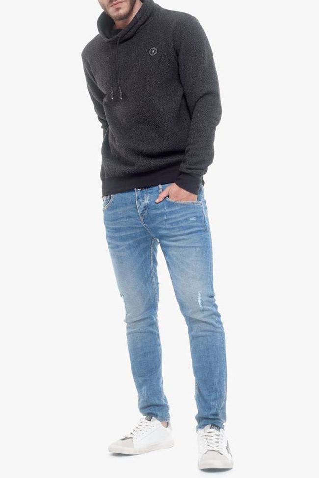 Sweat Grigo noir