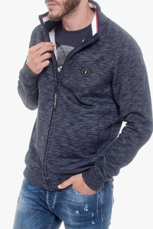 Sweat zippé Nistan marine