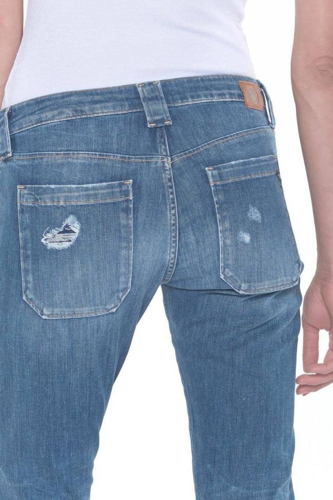 Nano 200/43 boyfit jeans destroy bleu N°3 