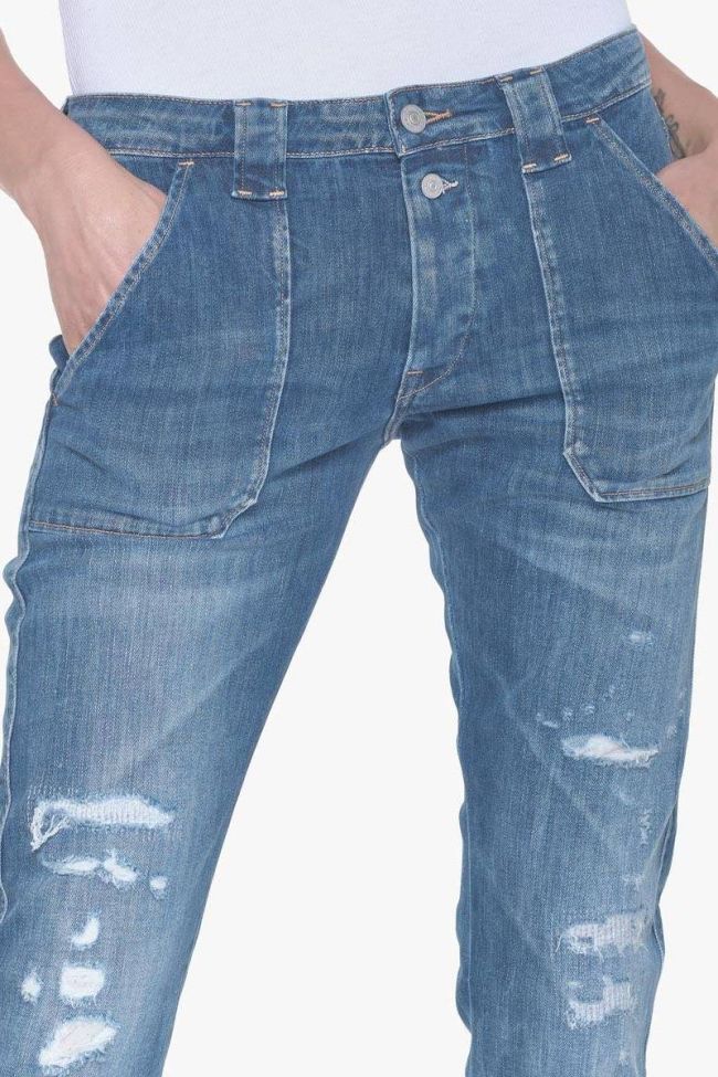Nano 200/43 boyfit jeans destroy bleu N°3 