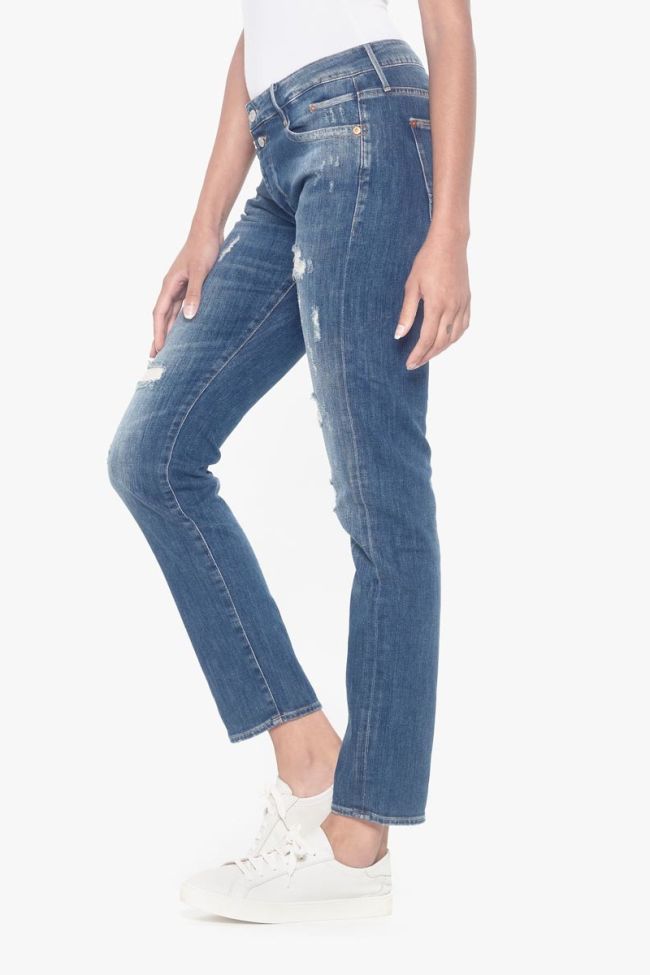 Yuma 200/43 boyfit jeans destroy bleu N°2