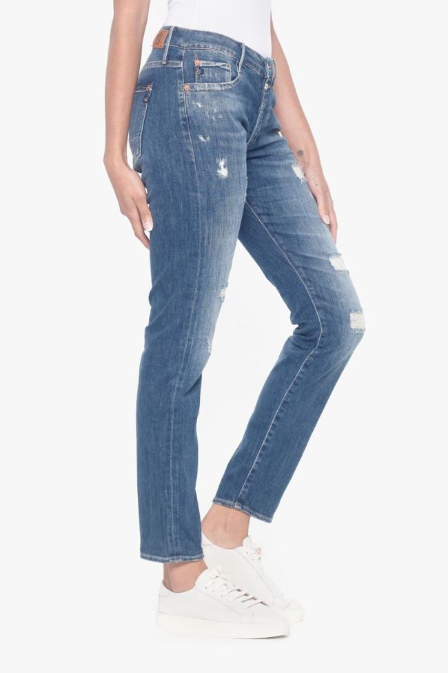 Yuma 200/43 boyfit jeans destroy bleu N°2
