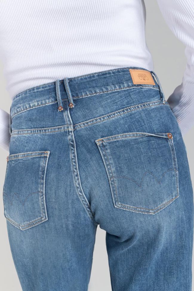 Jeans 400/18 mom taille haute 7/8ème bleu N°2