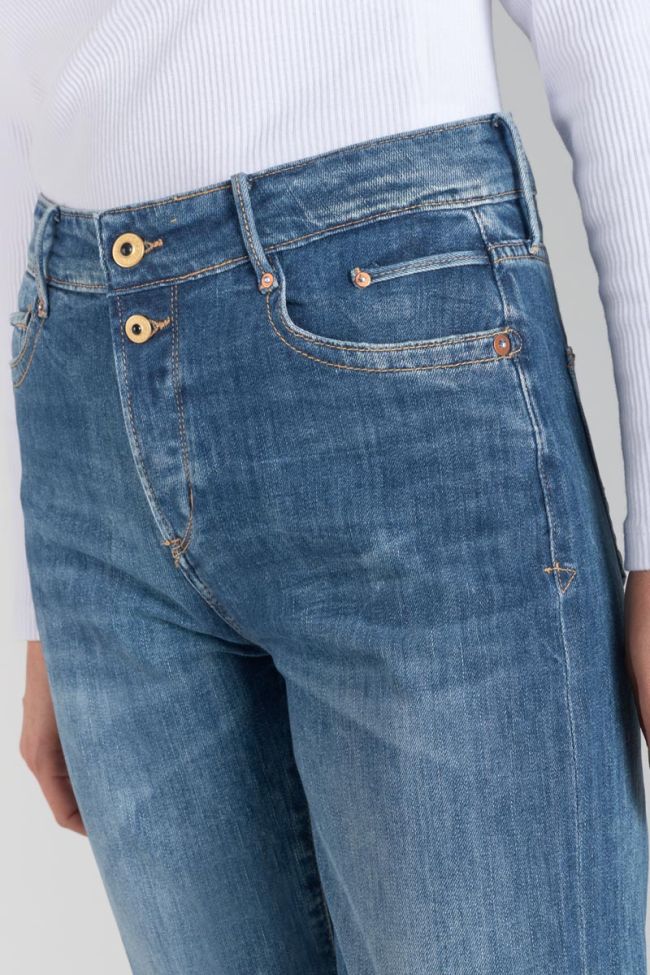 Jeans 400/18 mom taille haute 7/8ème bleu N°2