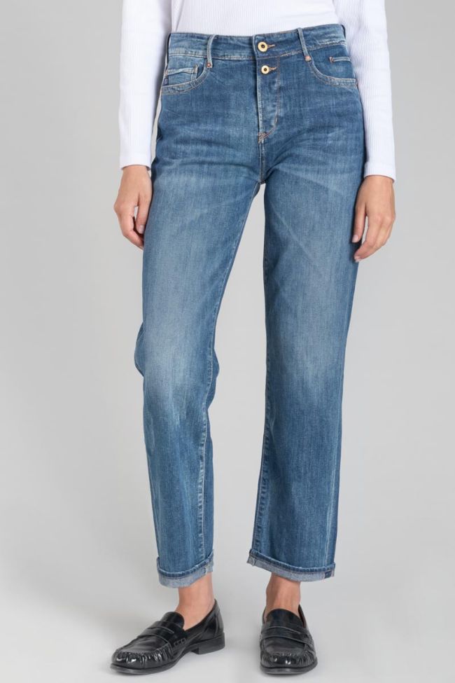 Jeans 400/18 mom taille haute 7/8ème bleu N°2