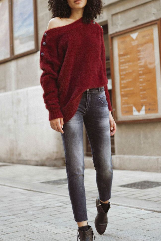 Power skinny 7/8ème jeans gris N°1