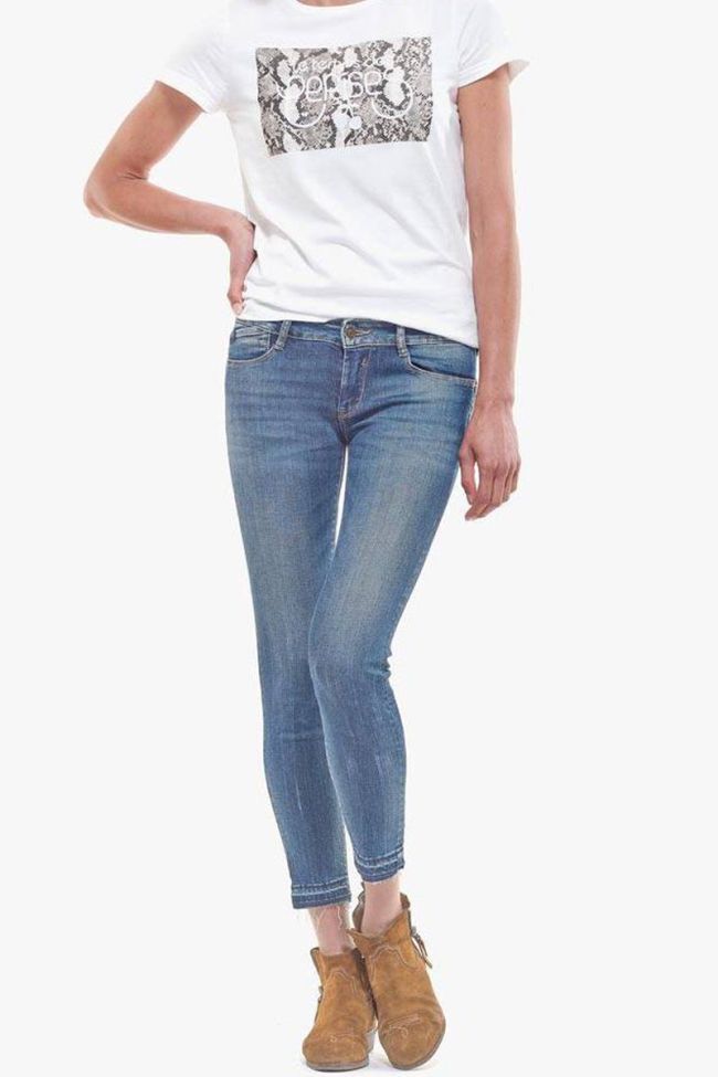 Jeans pulp slim 7/8ème bleu N°2