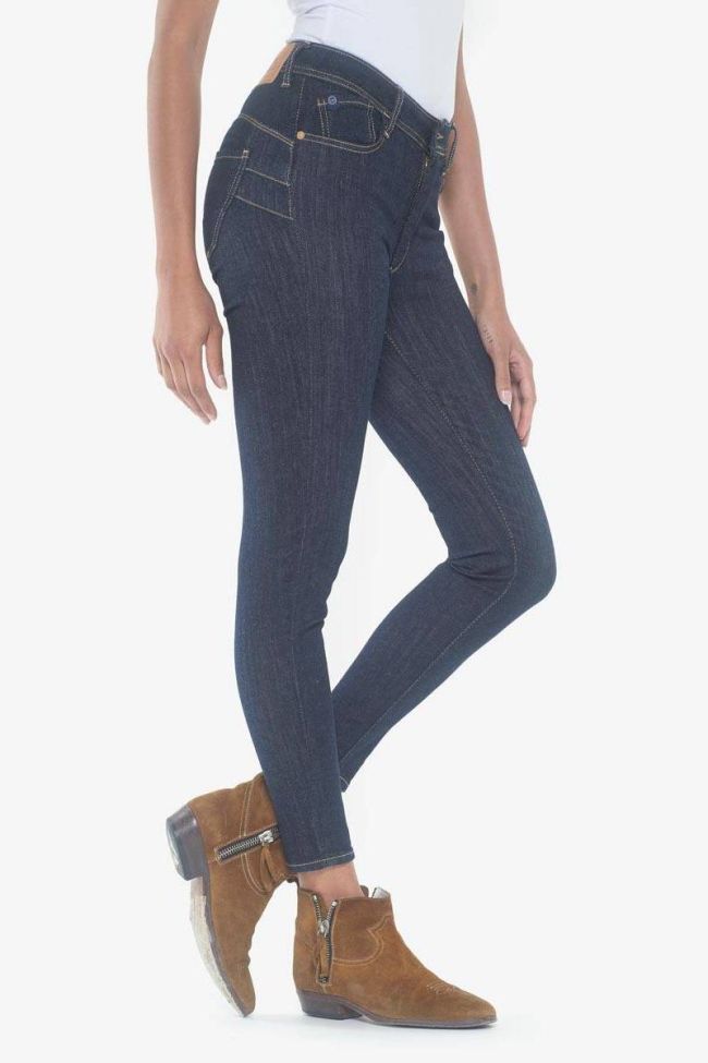Pulp slim taille haute jeans bleu brut N°0
