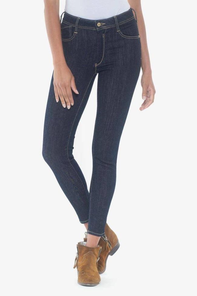 Pulp slim taille haute jeans bleu brut N°0