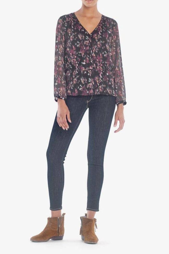 Pulp slim taille haute jeans bleu brut N°0