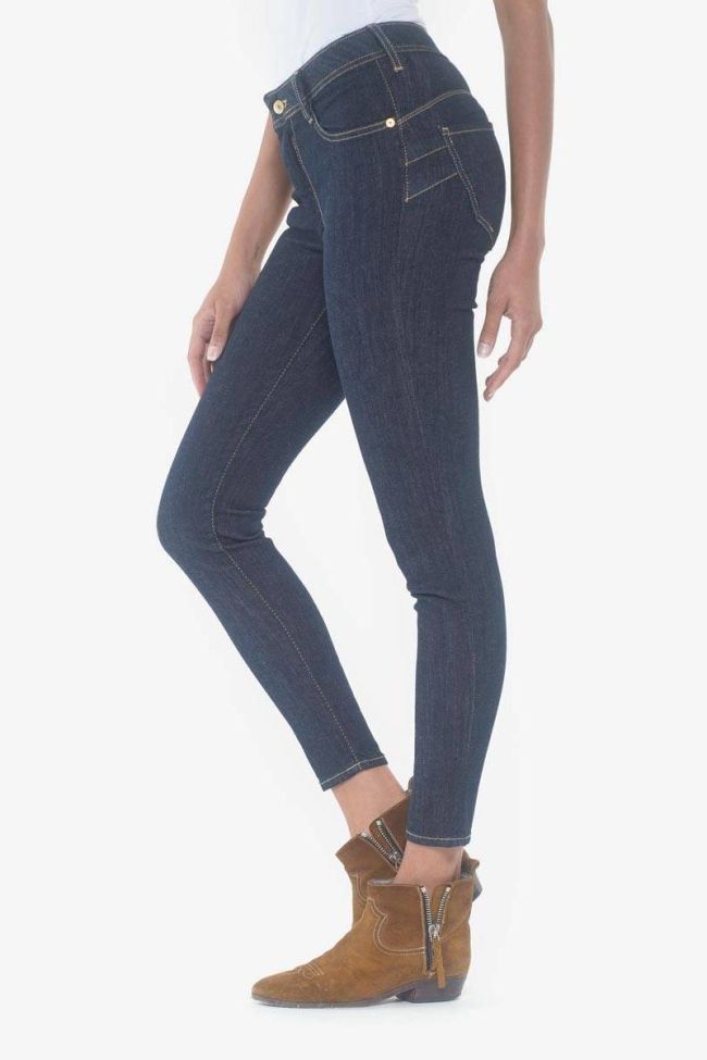 Pulp slim taille haute jeans bleu brut N°0