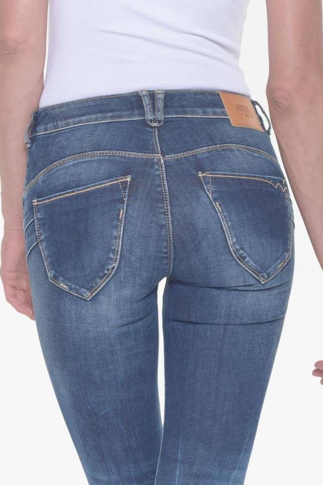 Pulp slim taille haute 7/8ème jeans bleu N°3