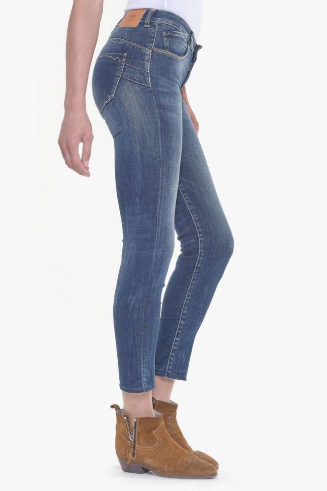 Pulp slim taille haute 7/8ème jeans bleu N°3