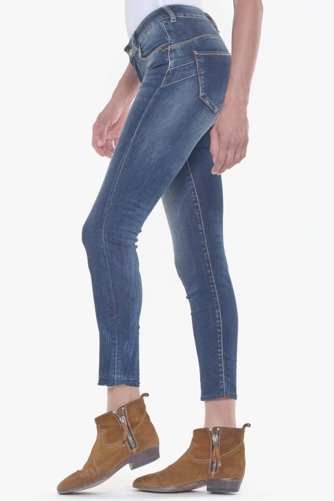Pulp slim taille haute 7/8ème jeans bleu N°3