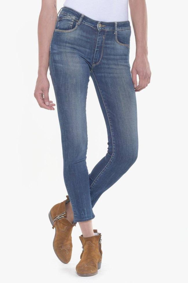 Pulp slim taille haute 7/8ème jeans bleu N°3