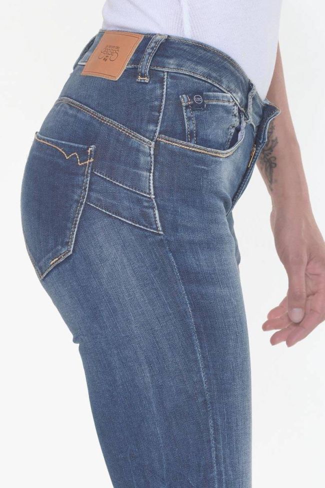 Pulp slim taille haute 7/8ème jeans bleu N°3