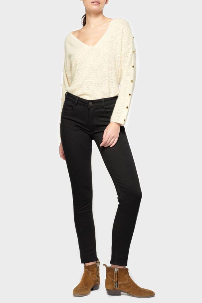 Pulp slim taille haute jeans noir N°0 