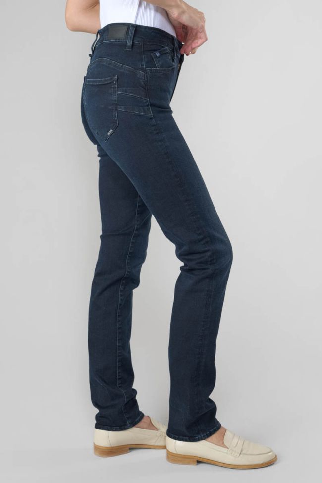 Jeans pulp regular Zita taille haute bleu-noir N°1