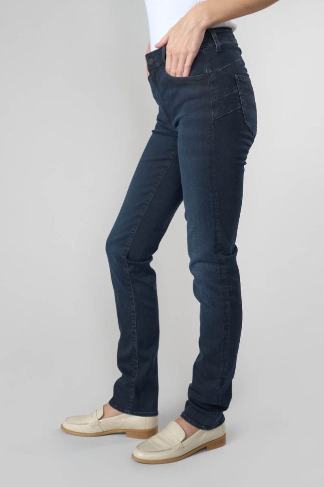 Jeans pulp regular Zita taille haute bleu-noir N°1