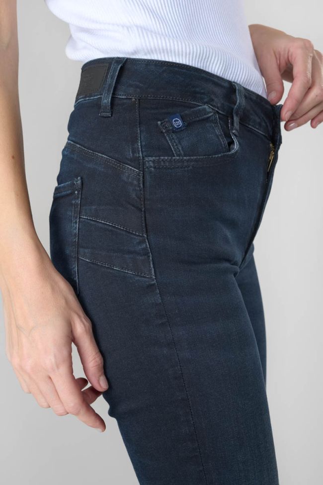 Jeans pulp regular Zita taille haute bleu-noir N°1