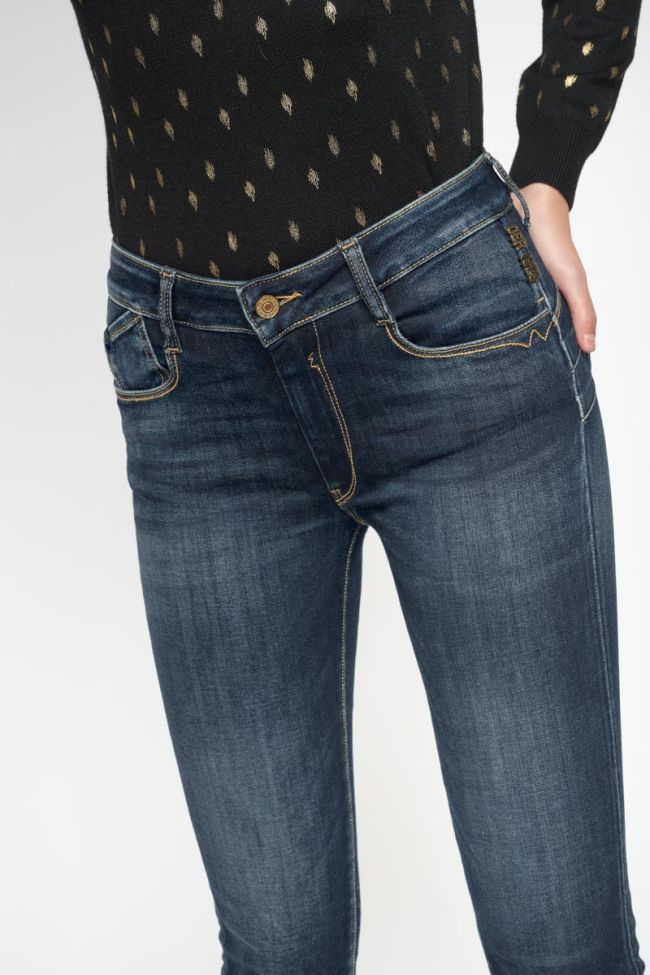 Jeans pulp slim Sha taille haute bleu N°1