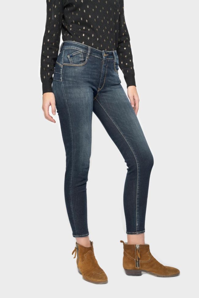 Jeans pulp slim Sha taille haute bleu N°1