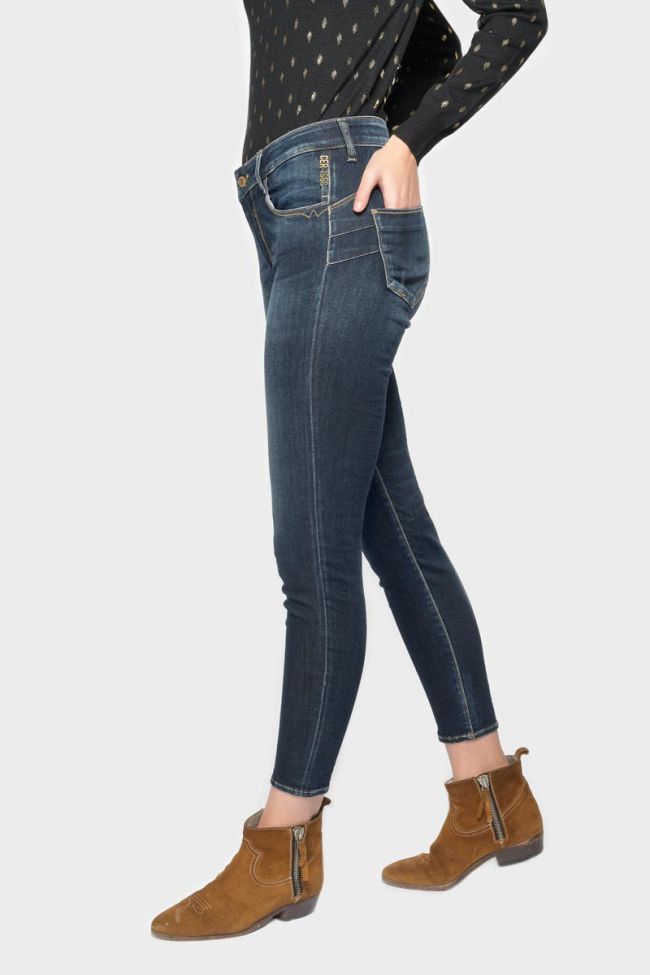 Jeans pulp slim Sha taille haute bleu N°1