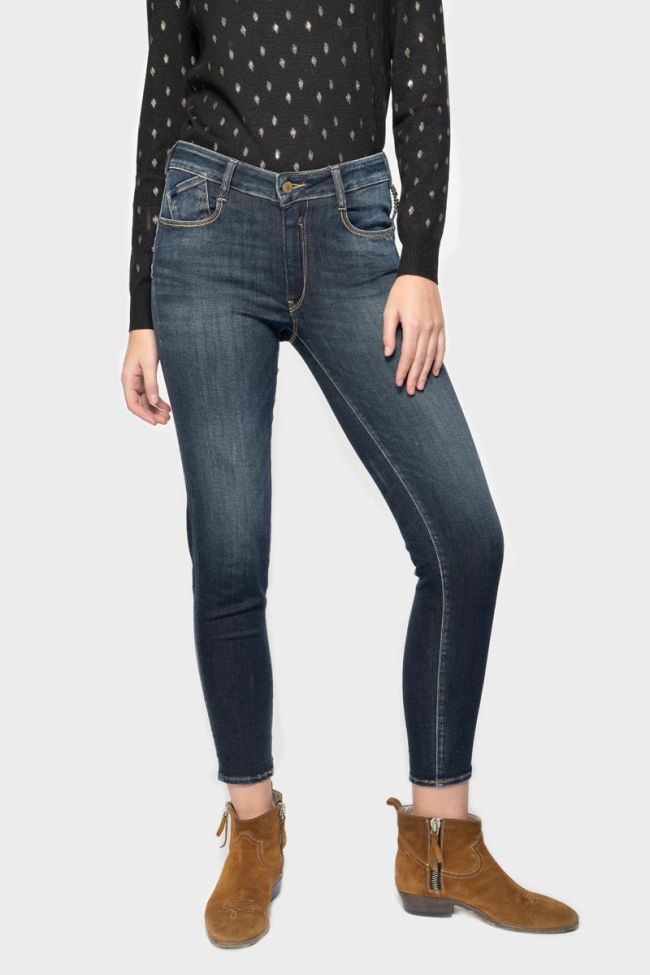 Jeans pulp slim Sha taille haute bleu N°1
