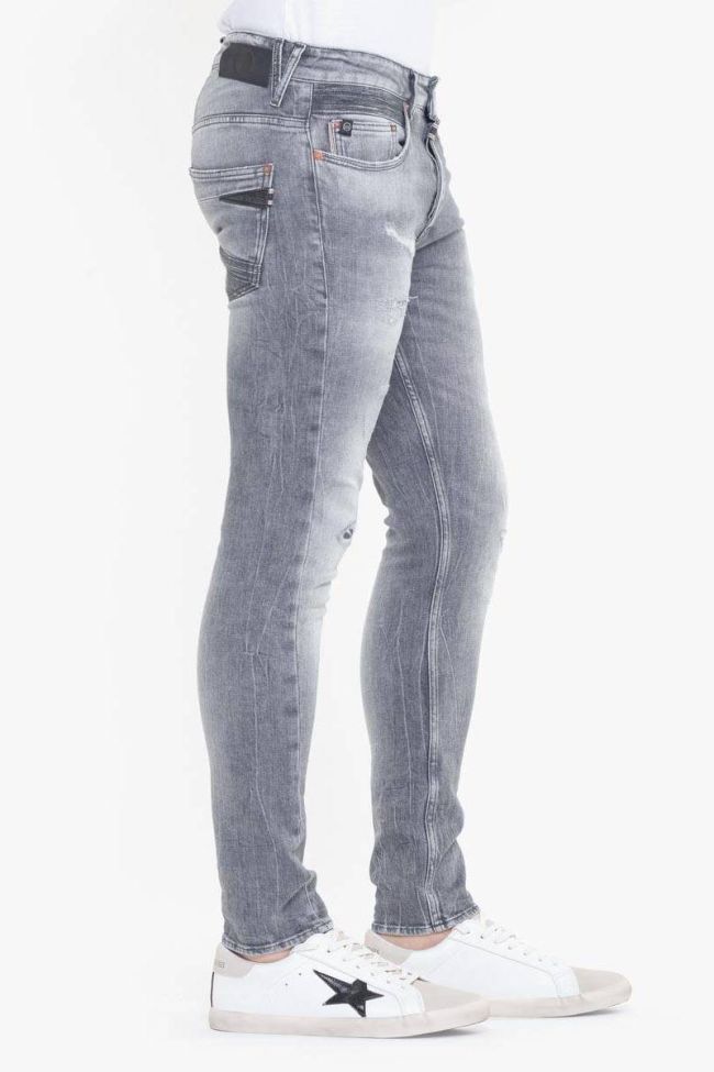 Munoz 900/15 tapered jeans destroy gris N°3