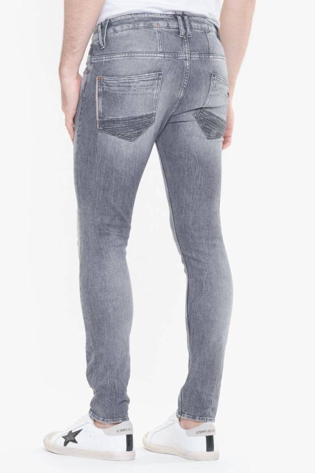 Munoz 900/15 tapered jeans destroy gris N°3
