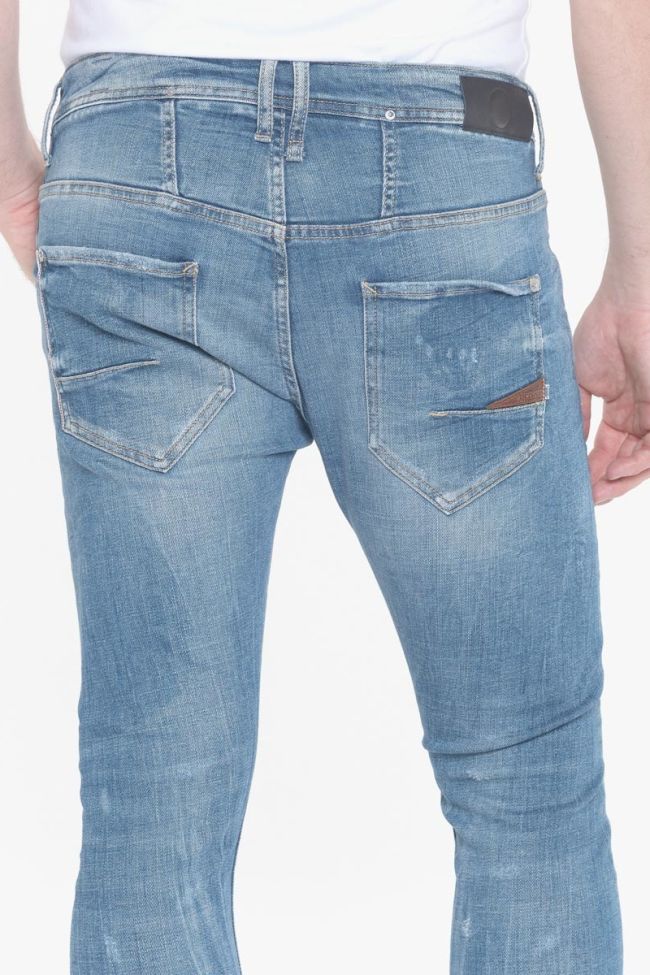 Varel 900/15 Tapered jeans destroy bleu N°3