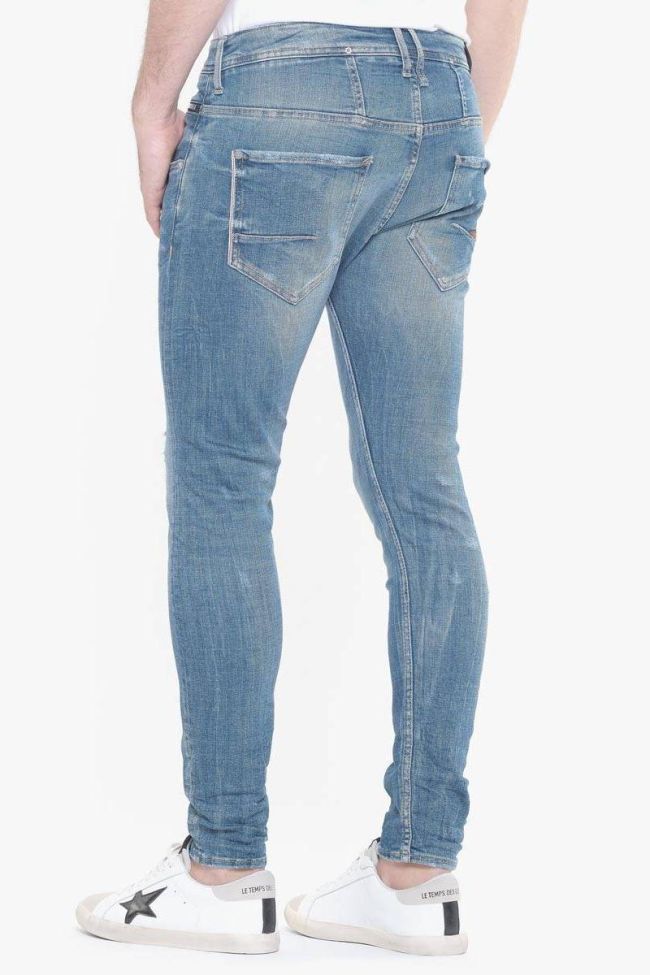 Varel 900/15 Tapered jeans destroy bleu N°3
