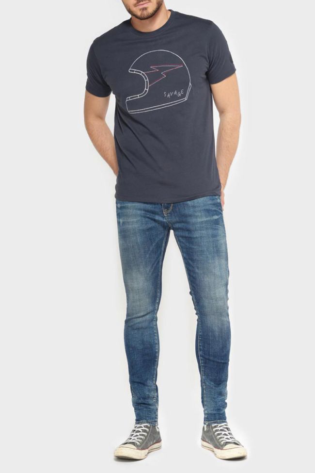 Power skinny 7/8ème jeans bleu N°2