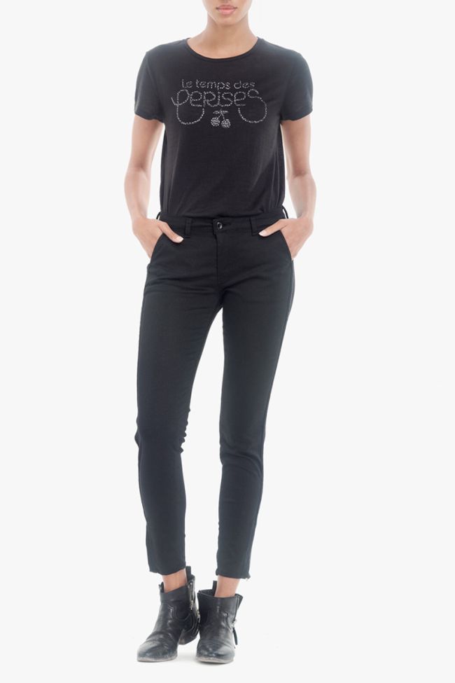 Pantalon Polly noir à paillettes