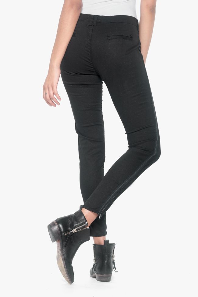 Pantalon Polly noir à paillettes