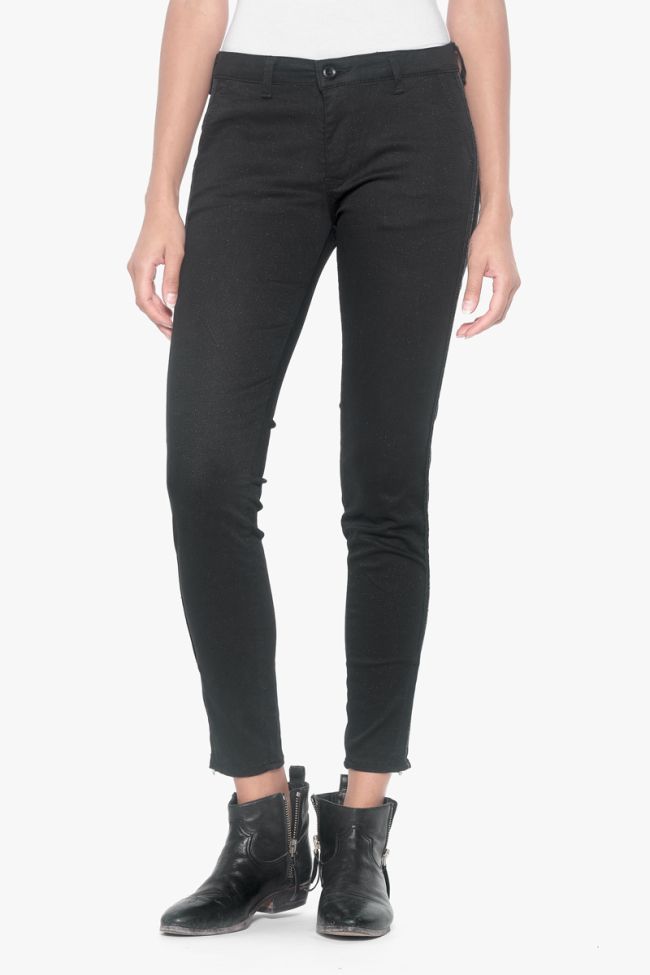 Pantalon Polly noir à paillettes