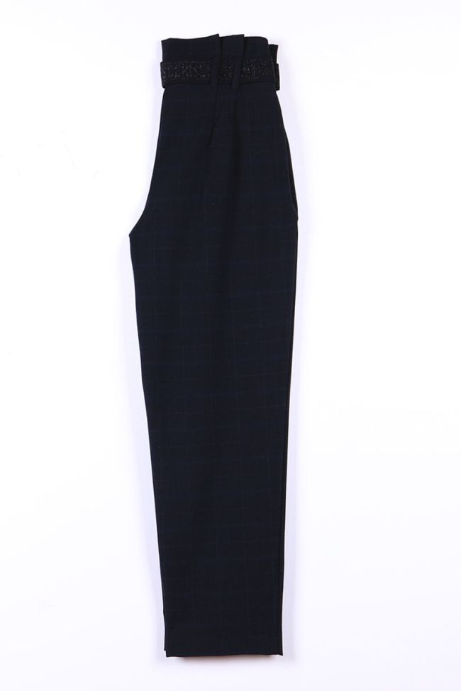Pantalon Jenniegi bleu-noir