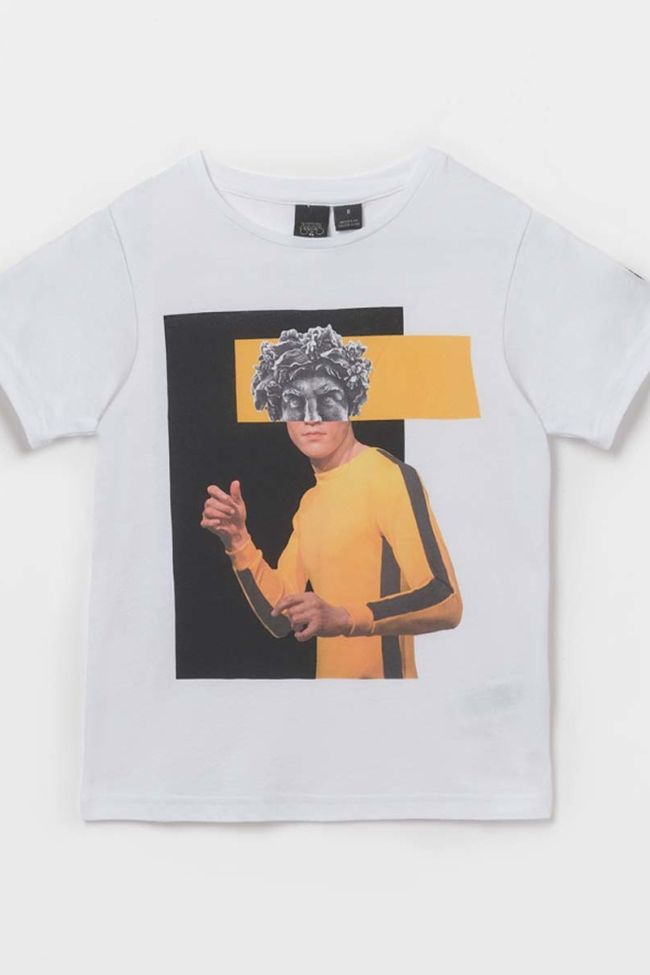 T-shirt Kauaibo blanc imprimé