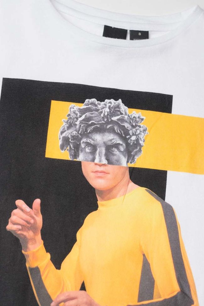 T-shirt Kauaibo blanc imprimé