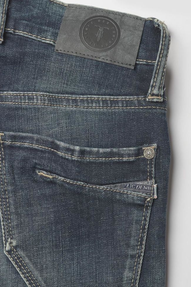 Jeans power skinny bleu-noir N°2