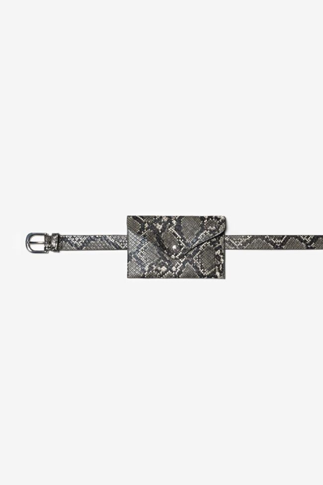 Ceinture Aubane à motif python