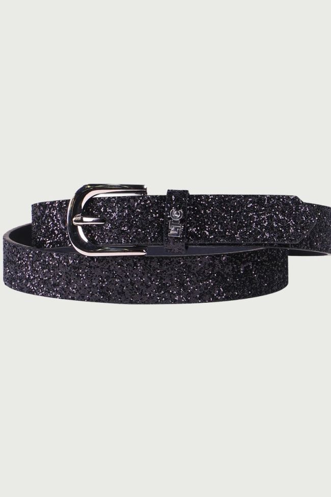 Ceinture Pailla à paillettes noires