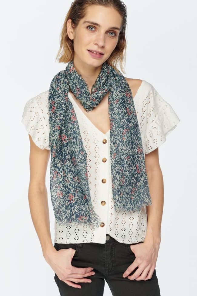 Foulard Ahora à motif fleuri