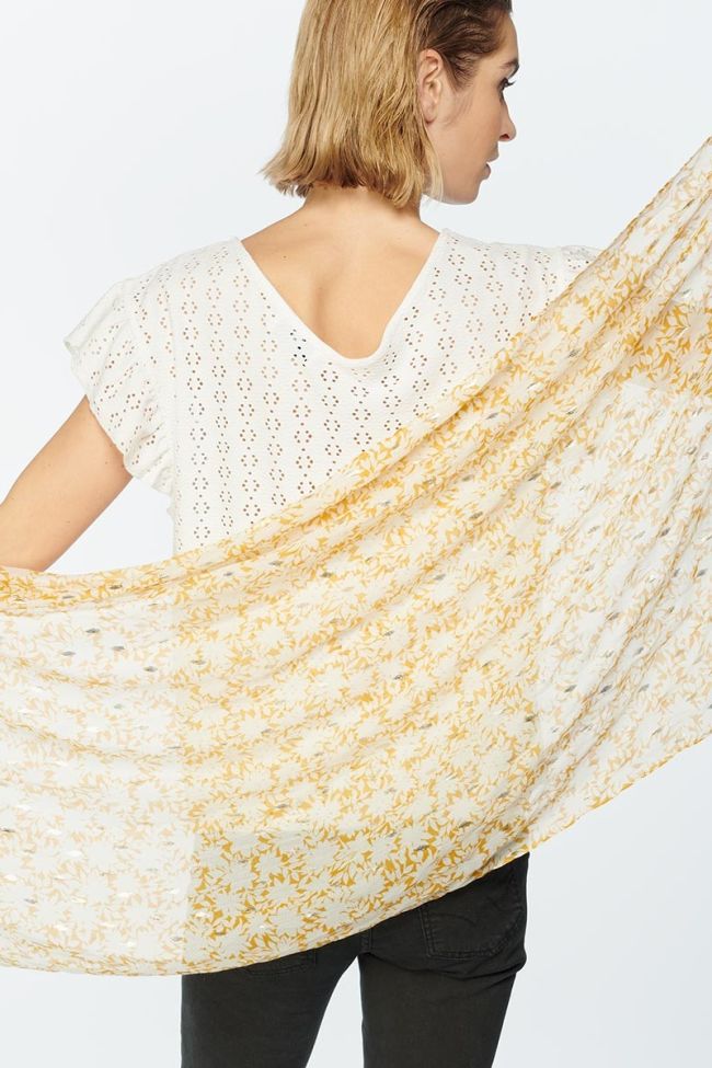 Foulard Antes à motif fleuri