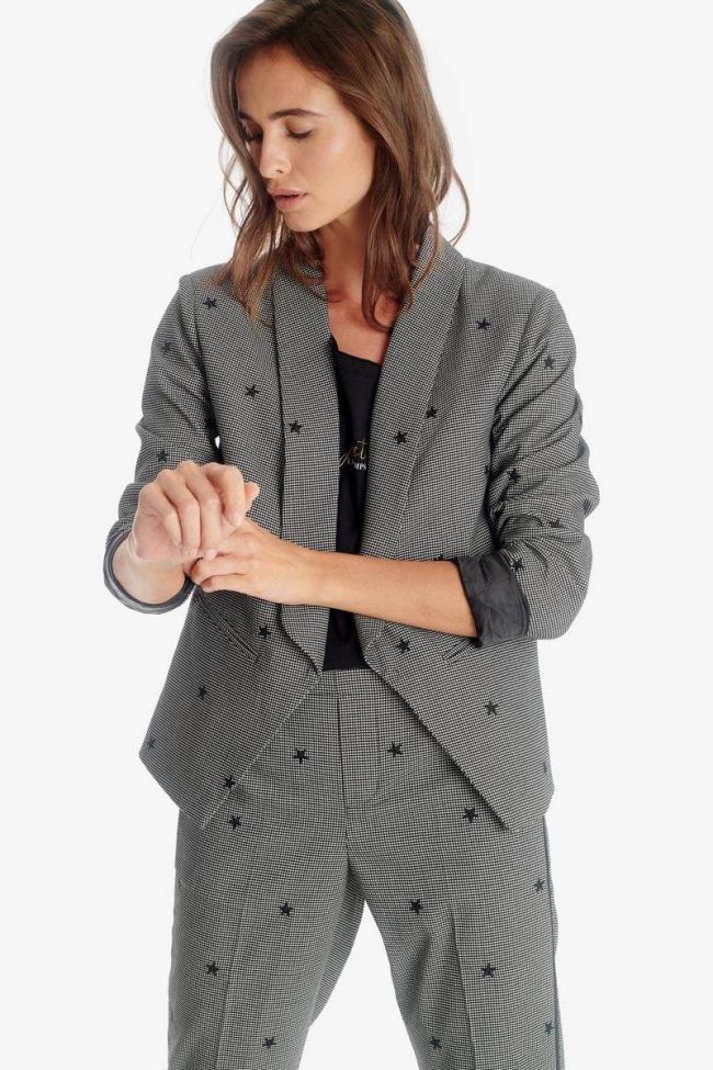 Veste blazer Caille à étoiles