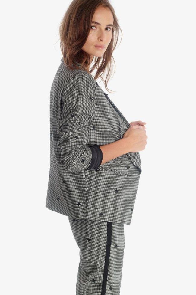 Veste blazer Caille à étoiles